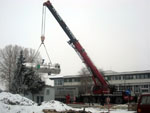 Cogeneration plant assembly at AD IMLEK - Dairy Belgrade