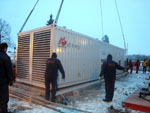 Cogeneration plant assembly at AD IMLEK - Dairy Belgrade